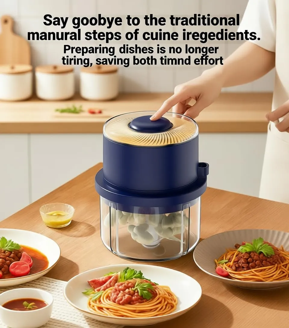 Compact and portable chopper