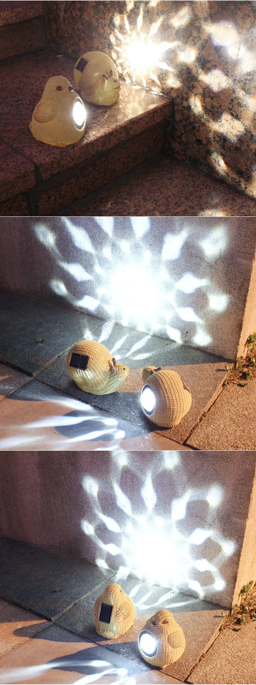 Animal Resin Solar Light