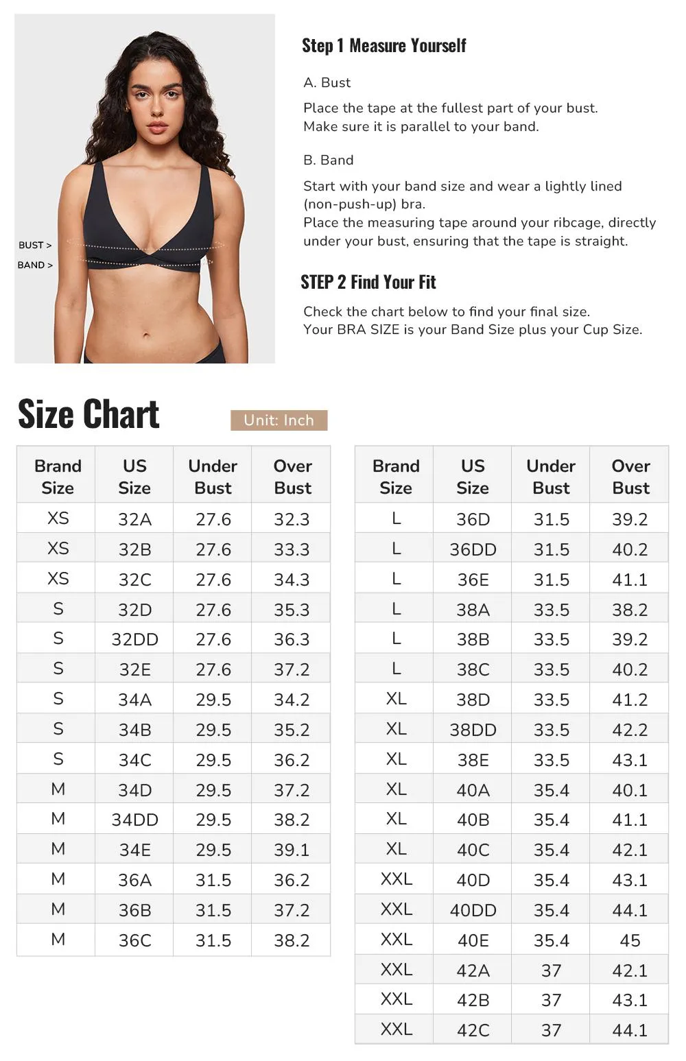 INLYRIC Women's Inbarely Triangle Bralette Plunge Unlined Seamless Bra No Underwire Sexy Comfortable Everyday