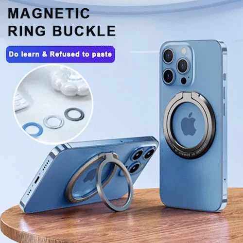 Rotating Magnetic Rings 360° omnidirectional rotating magnetic ring buckle (suitable for mobile ...