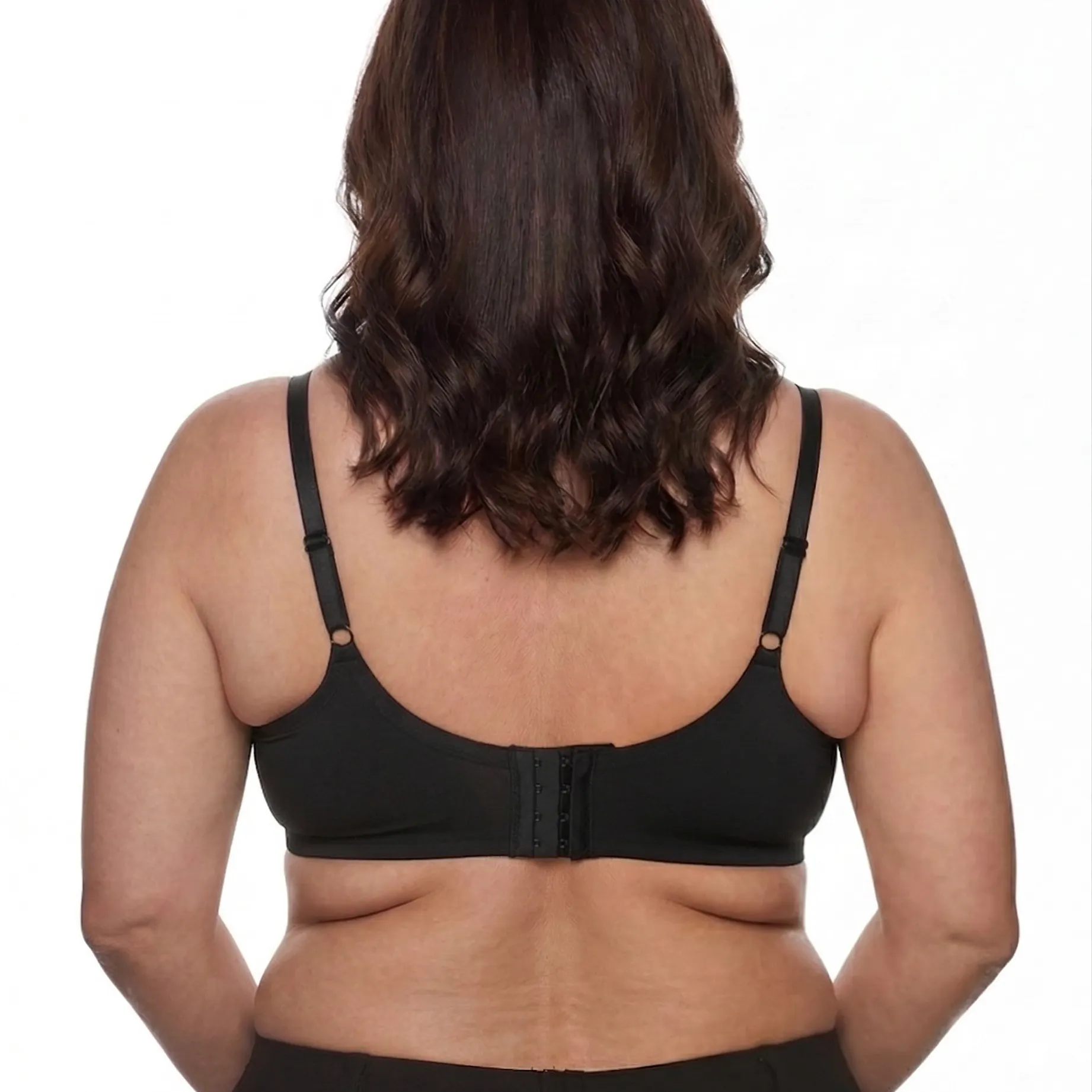 Ordinary bra with side spillage