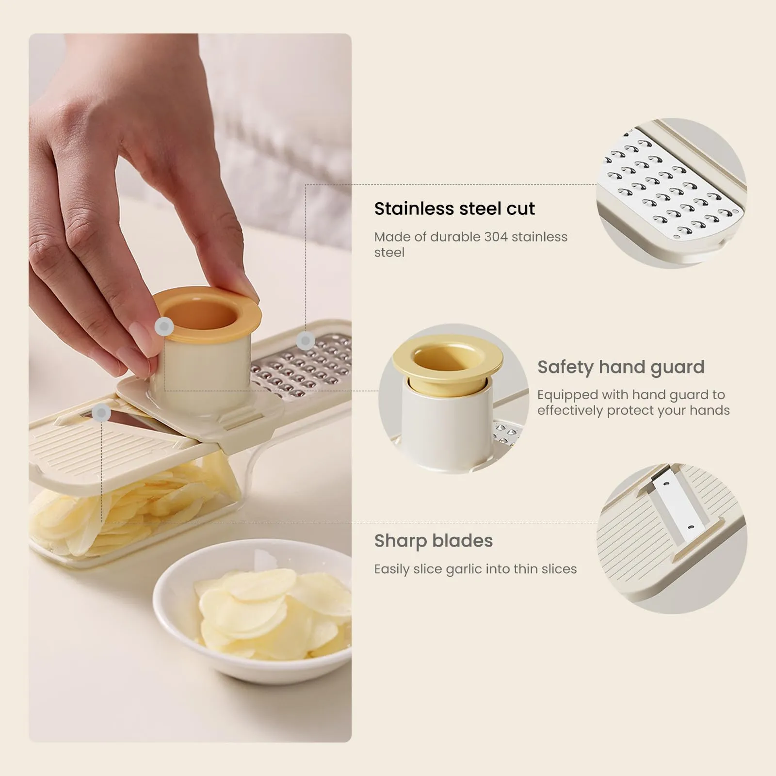 Kitchen Garlic Slicer