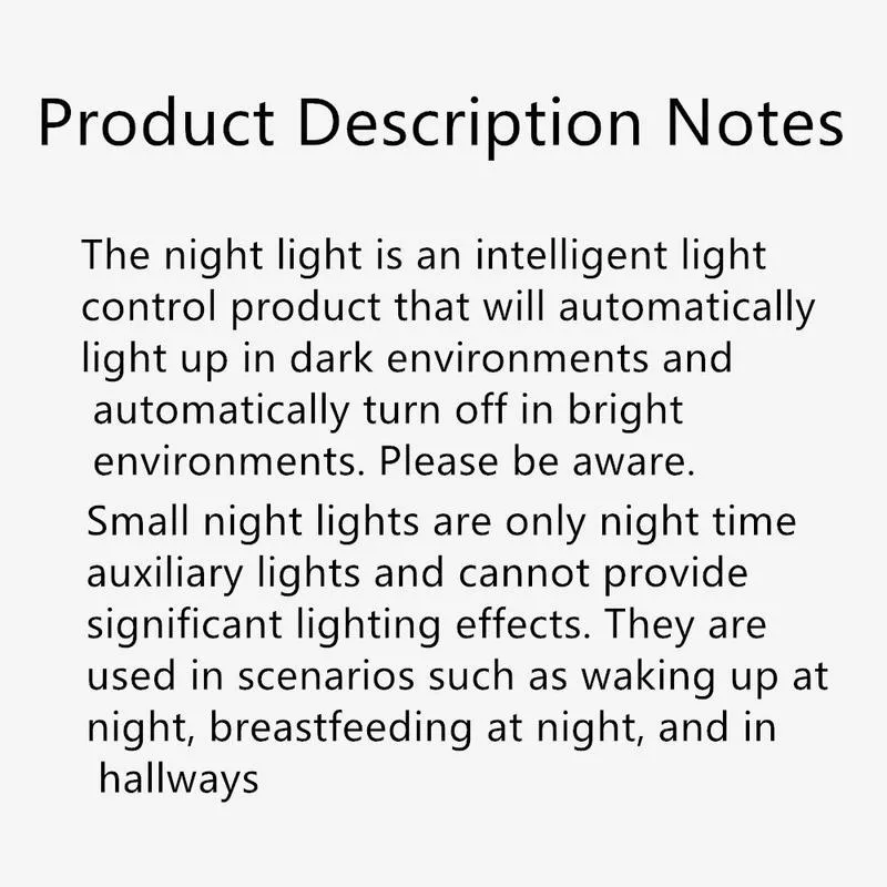 Product Introduction of Light Sensor Control Round LED Night Light for Summer, Intelligent Induction Wall-mounted Night Light, Portable Mini Wall Lamp, LED Light for Hallway Kitchen Bathroom Room 9