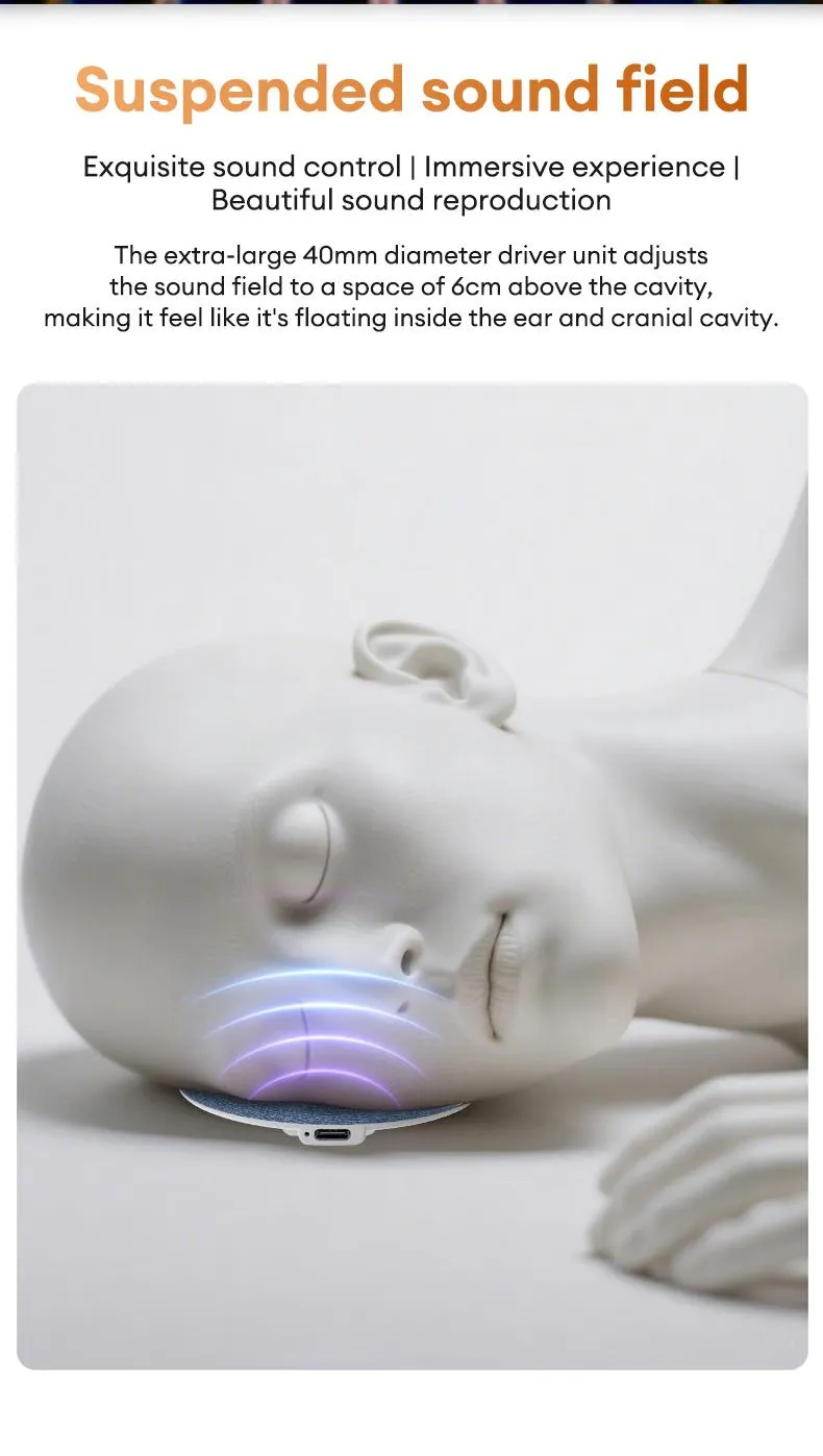 https://cdn.shoprose.net/image/49352a71a6c197cf4cc6c9c61e23ff49fc6a7676.jpeg HYUNDAI S1 Ultra-Thin Bluetooth Pillow Speaker with Bluetooth 6.0, Soft Immersive Sound Field, Pillow CD Player for Bedtime Music & Audiobooks, Headphone-Free Sleep Speaker, Compatible with Android & iOS