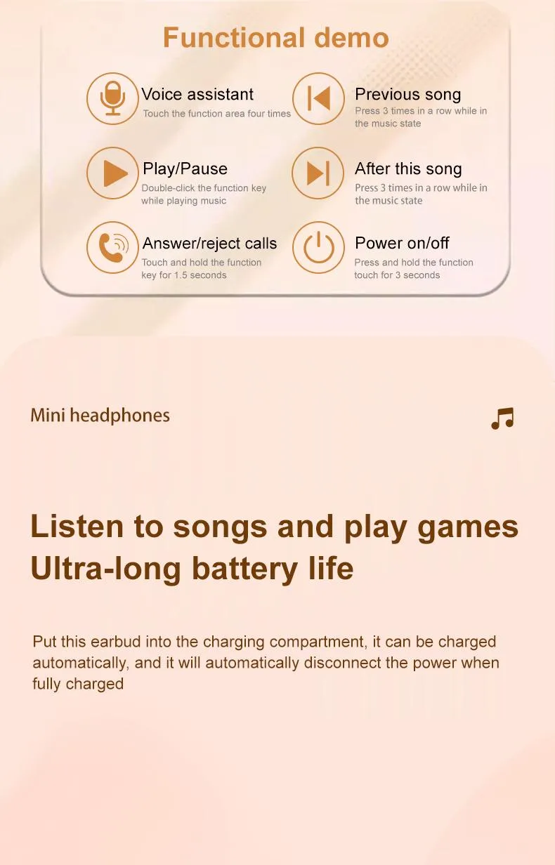 Bluetooth earbuds