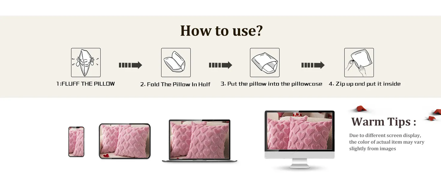 valentines pillow covers