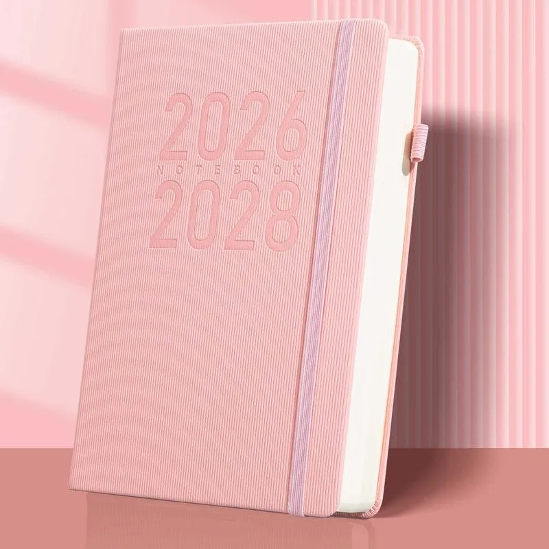 3-Year Monthly Planner Calendar 2026-2028 - January to December, Softcover with Elastic Pen Holder, 12 Month Display, English Language, Ideal for Organizing and Stylish Adults, Diary Writing|Minimalist Design|Easycare Binding, Planner Notebook