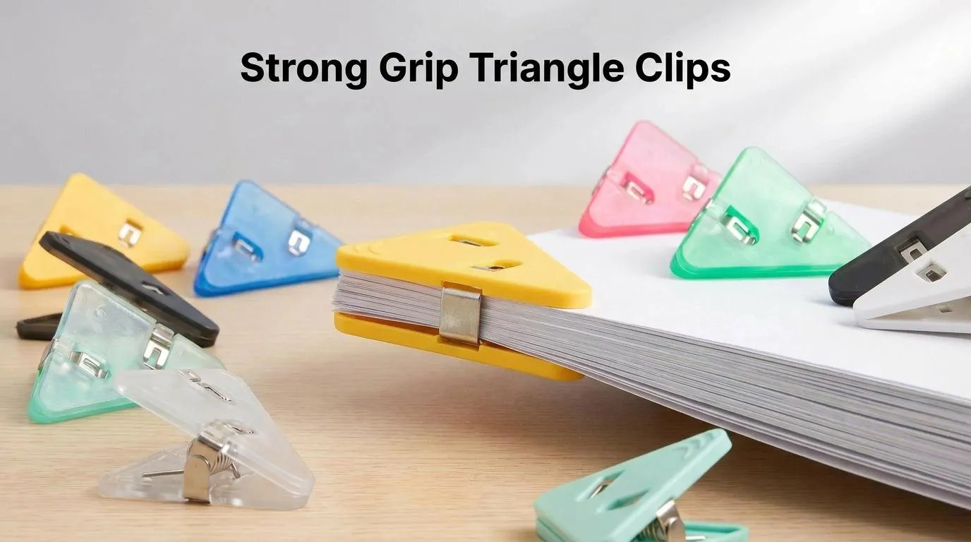 Rarler ZipClip -4 pcs ZipClip+50 Pcs Colorful Clips+50 Pcs Silver Clips+10 Pes Triangle Clip All are reusable
