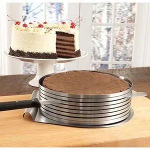 Adjustable Stainless Steel Cake Slicer - On-Time Delivery