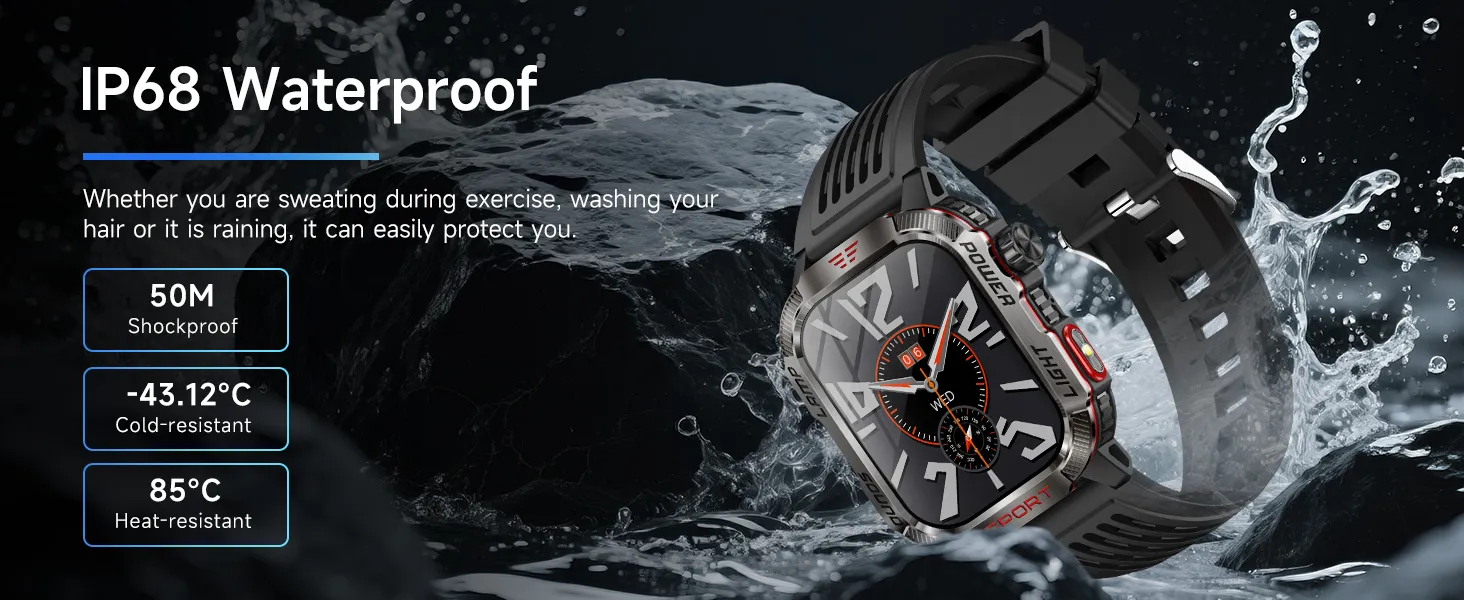 Military Smart Watches for Men