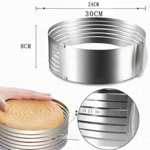 Adjustable Stainless Steel Cake Slicer - On-Time Delivery