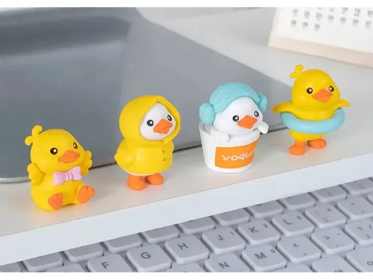 Ducks on display