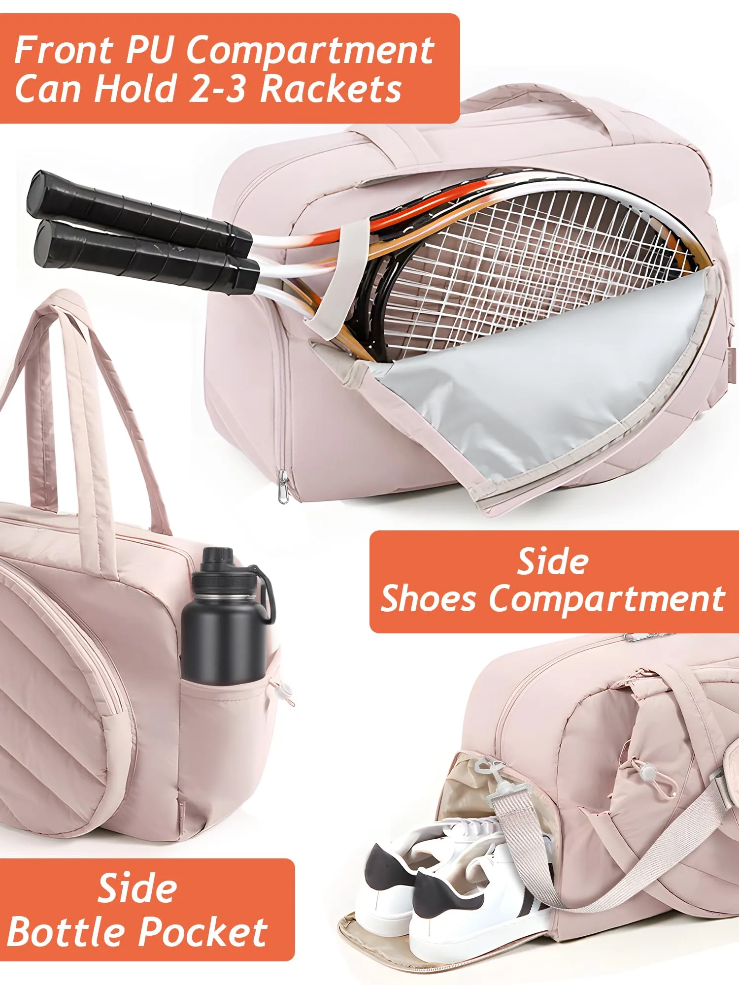 Shoe Compartment and Wet Pocket