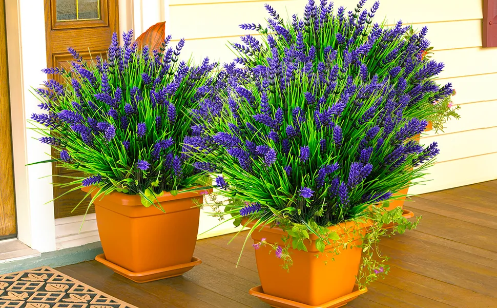 artificial flowers for porch
