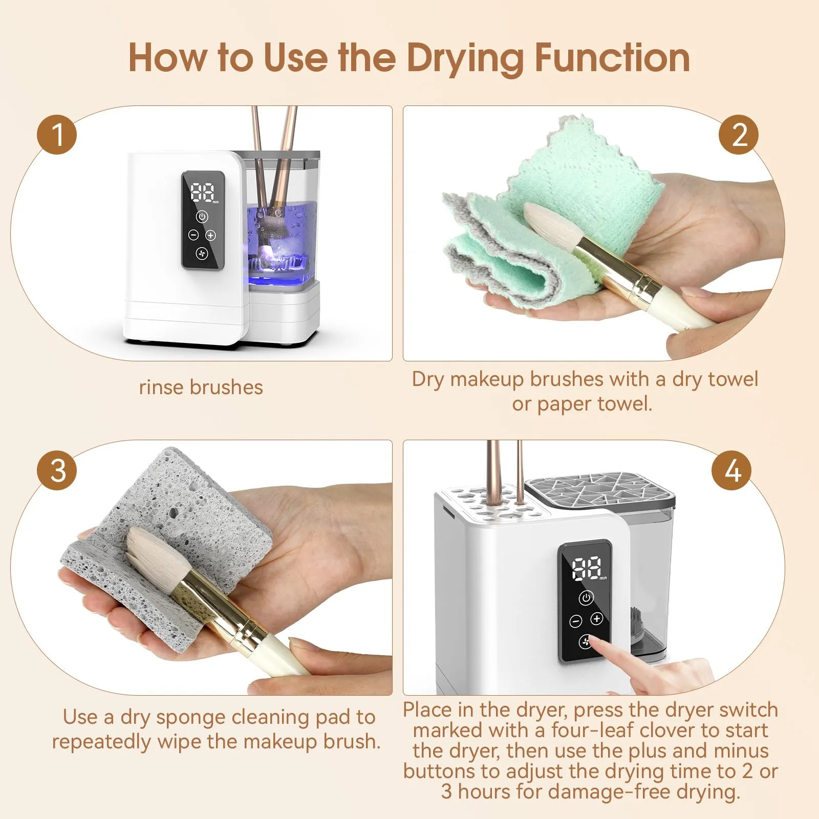 How to Dry Brushes