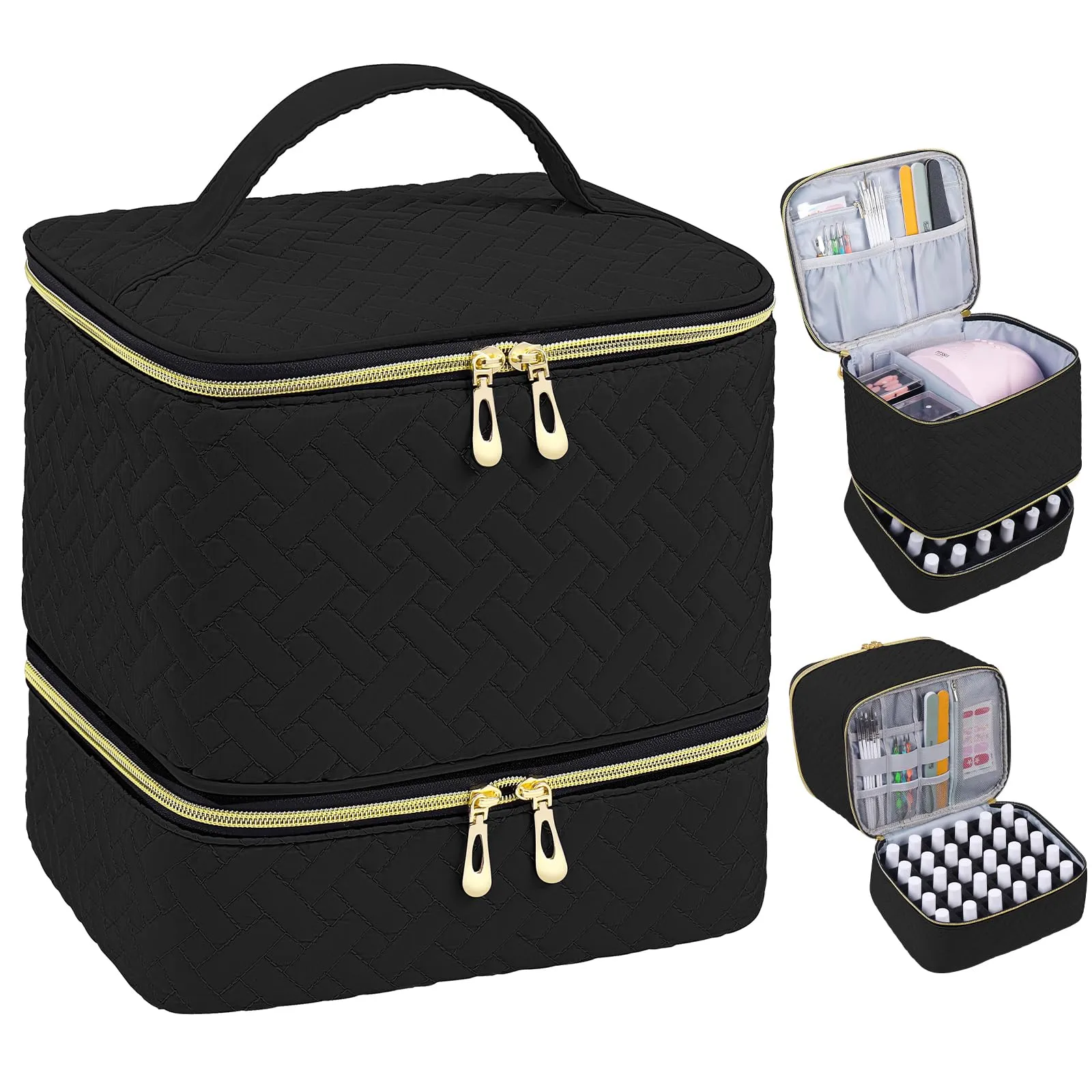 Double Layer Nail Bag