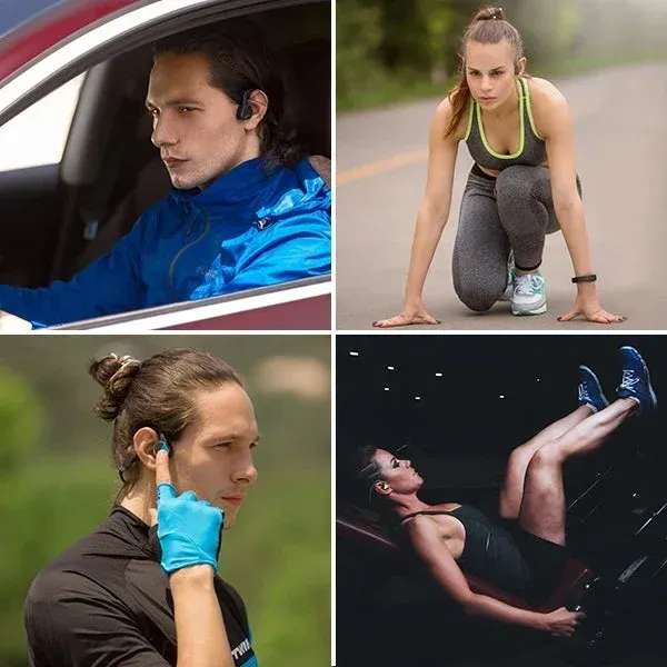 Comfortable bone conduction headphones for all activities