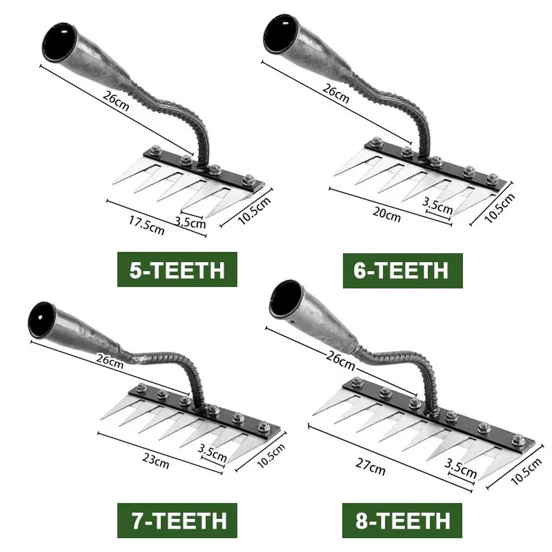 Garden Weeding Rake Options