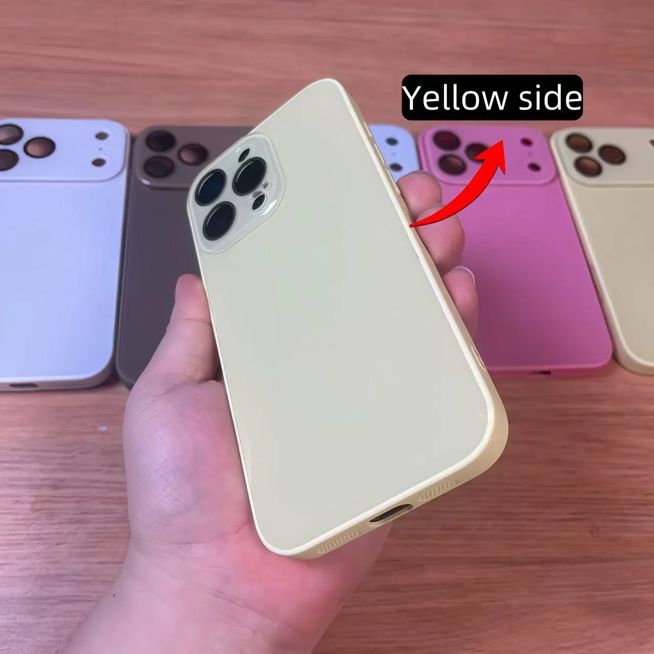 Luxury crystal texture mobile phone case, skin-feeling solid color mobile phone case suitable for iPhone17/16/15/14/13promax series, solid color mobile phone protective cover Luxury crystal texture mobile phone case, skin-feeling solid color mobile phone case suitable for iPhone17/16/15/14/13promax series, solid color mobile phone protective cover