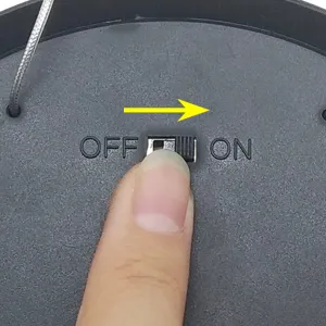 Let the switch is correctly in the "ON" position, or else it is will not charge.