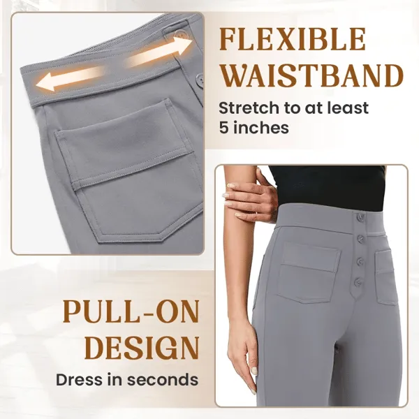 🔥BIG SALE🔥-Women's Casual High Waist Stretch Pants