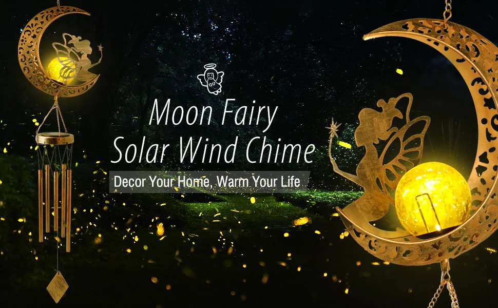 moon wind chime