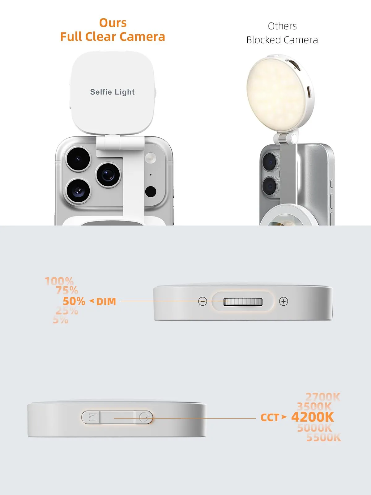 Pro-Grade Lighting and Mirror