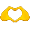 Heart Hands on Emojipedia Sample Images 14.0